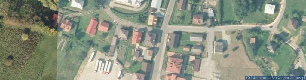 Zdjęcie satelitarne Gminne Centrum Kultury i Czytelnictwa w Szerzynach