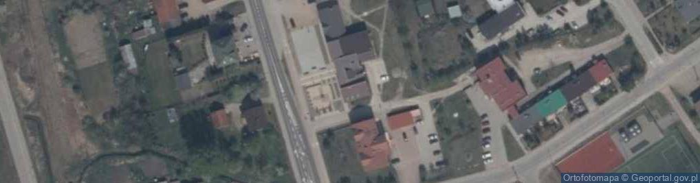Zdjęcie satelitarne Gminne Centrum Kultury w Kowalach Oleckich