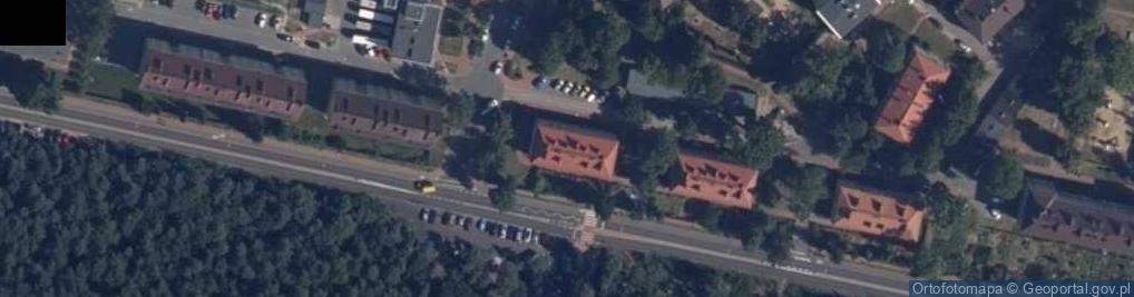 Zdjęcie satelitarne Gminne Przedszkole w Białobrzegach