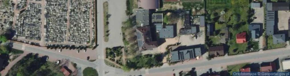 Zdjęcie satelitarne Gminne Przedszkole w Górze św Małgorzaty