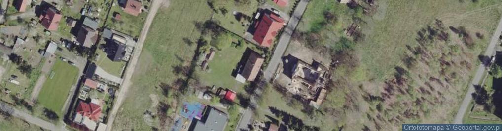 Zdjęcie satelitarne Gminne Przedszkole w Grabiku