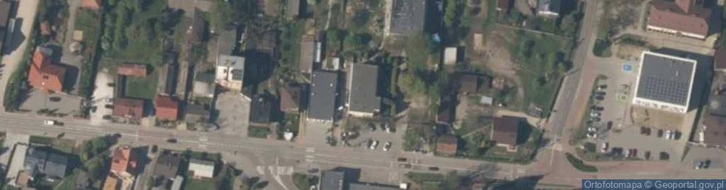 Zdjęcie satelitarne Gminne Przedszkole w Makowie