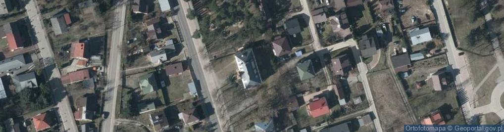 Zdjęcie satelitarne Gminne Przedszkole w Mrozach