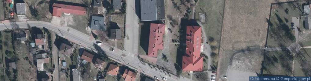 Zdjęcie satelitarne Gminne Przedszkole w Stanisławowie