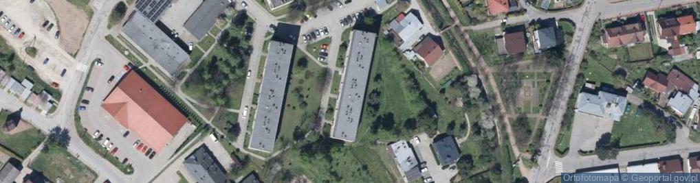 Zdjęcie satelitarne Gminne Przedszkole w Starym Sączu