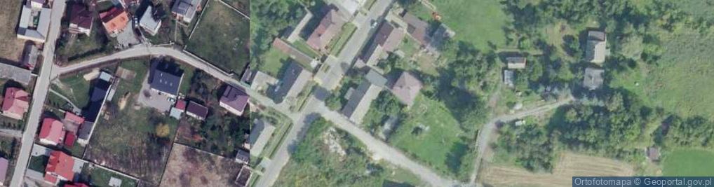 Zdjęcie satelitarne Gminne Stowarzyszenie Gospodyń Wiejskich w Gminie Bodzechów