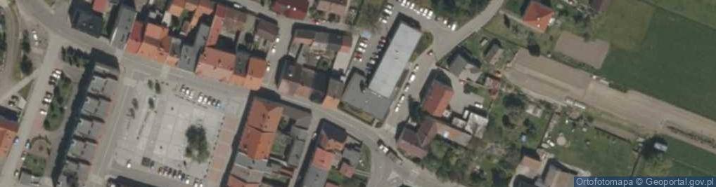 Zdjęcie satelitarne Gminne Zrzeszenie Ludowe Zespoły Sportowe w Leśnicy