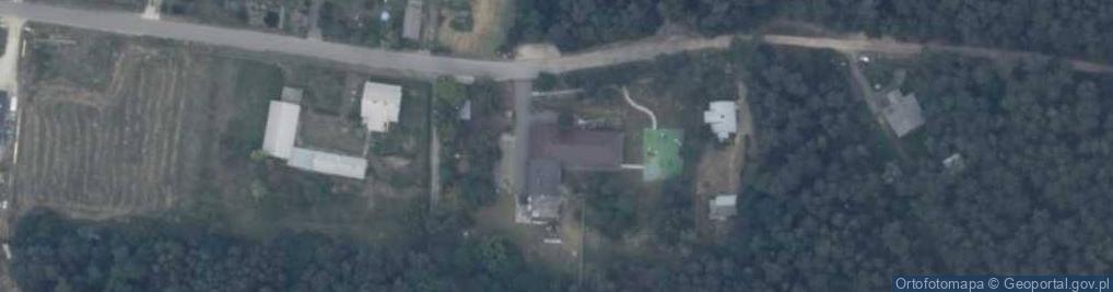 Zdjęcie satelitarne Gminny Dom Kultury w Starym Helenowie
