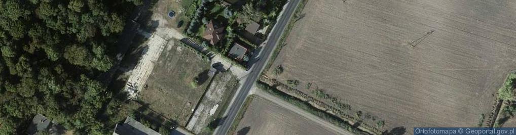 Zdjęcie satelitarne Gminny Międzyzakładowy Ludowy Klub Sportowy Orzeł w Służewie