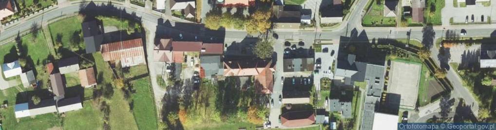 Zdjęcie satelitarne Gminny Ośodek Kultury