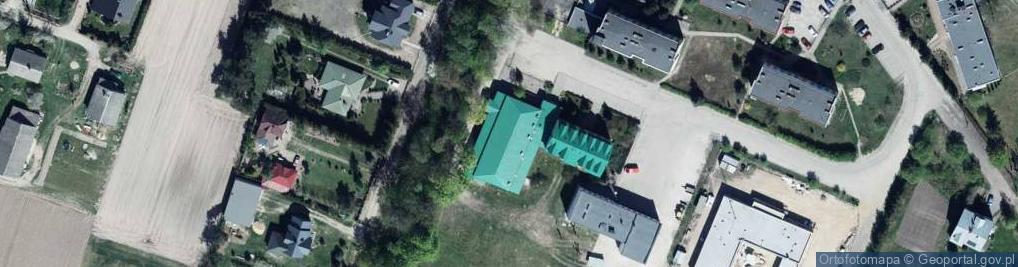 Zdjęcie satelitarne Gminny Ośrodek Kultury i Oświaty w Wisznicach