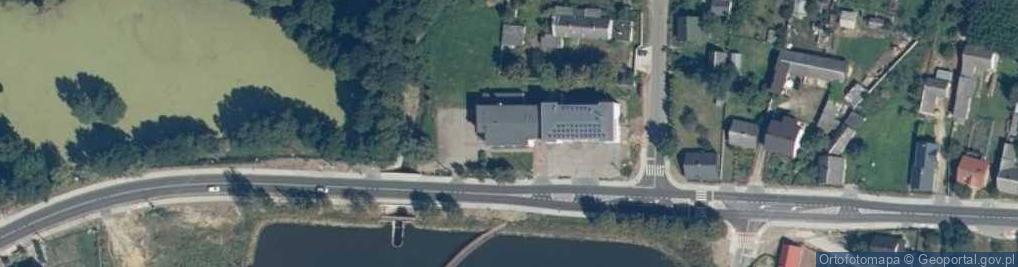Zdjęcie satelitarne Gminny Ośrodek Kultury w Chlewiskach