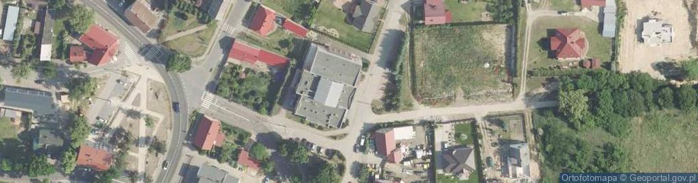 Zdjęcie satelitarne Gminny Ośrodek Kultury w Górzycy