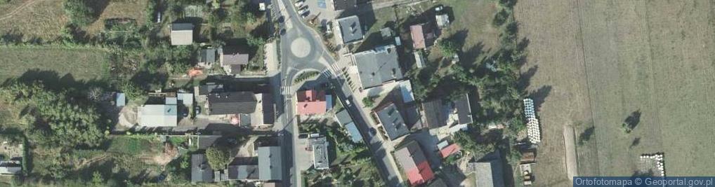 Zdjęcie satelitarne Gminny Ośrodek Kultury w Jeżewie