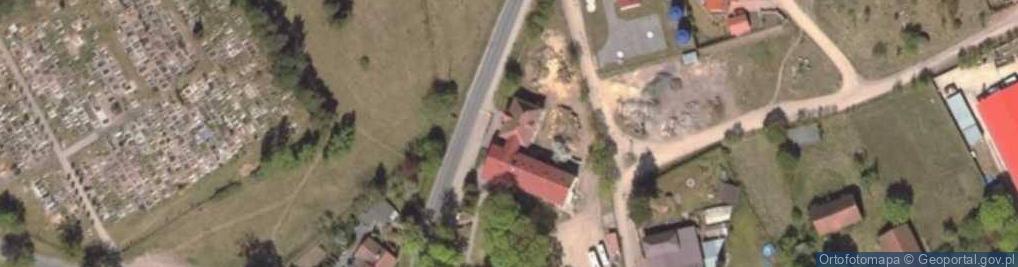Zdjęcie satelitarne Gminny Ośrodek Kultury w Jonkowie