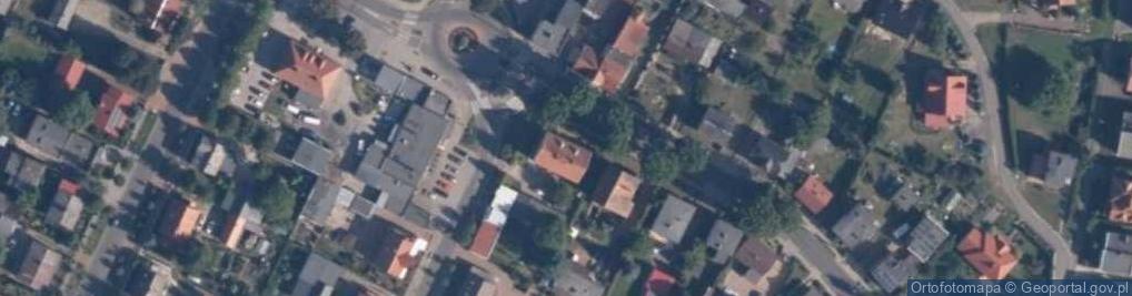 Zdjęcie satelitarne Gminny Ośrodek Kultury w Kaczorach