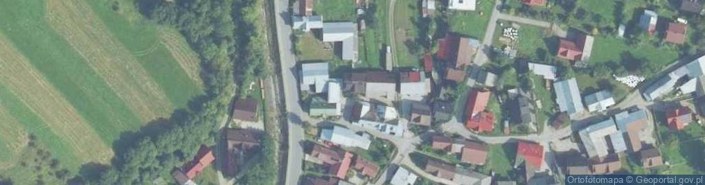 Zdjęcie satelitarne Gminny Ośrodek Kultury w Nowym Targu z Siedzibą w Łopusznej