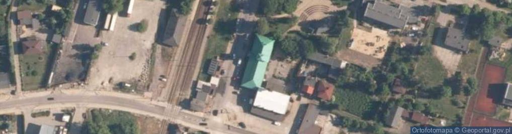 Zdjęcie satelitarne Gminny Ośrodek Kultury w Rokicinach
