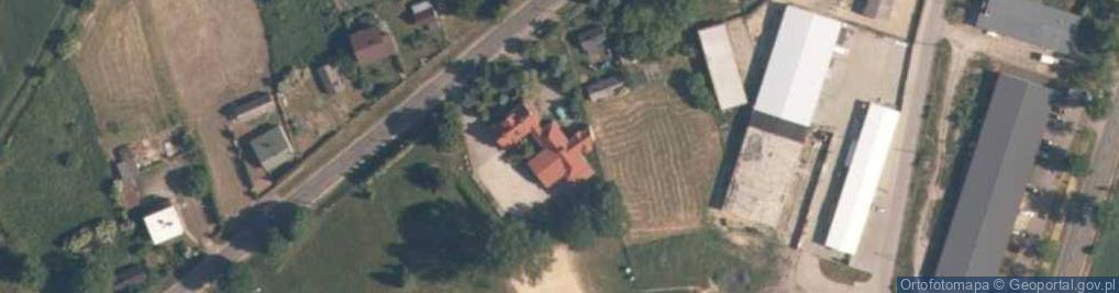 Zdjęcie satelitarne Gminny Ośrodek Kultury w Rzeczycy