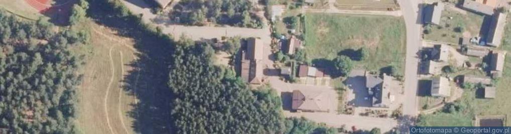 Zdjęcie satelitarne Gminny Ośrodek Kultury w Turośli