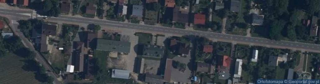 Zdjęcie satelitarne Gminny Ośrodek Kultury w Wodyniach