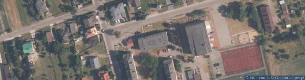 Zdjęcie satelitarne Gminny Ośrodek Kultury w Woli Krzysztoporskiej