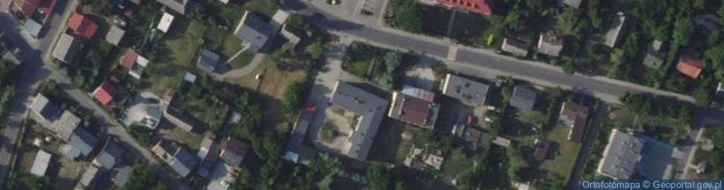 Zdjęcie satelitarne Gminny Ośrodek Pomocy Społecznej Pęczniew
