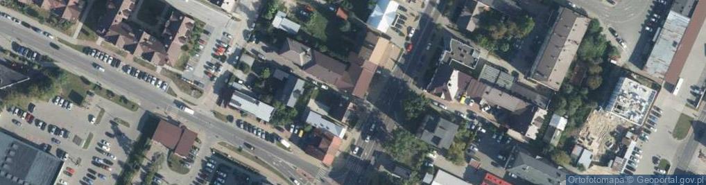 Zdjęcie satelitarne Gminny Ośrodek Pomocy Społecznej w Biłgoraju