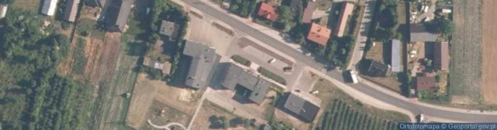 Zdjęcie satelitarne Gminny Ośrodek Pomocy Społecznej w Brójcach