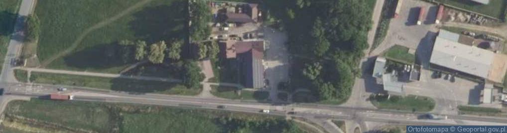 Zdjęcie satelitarne Gminny Ośrodek Pomocy Społecznej w Gołyminie Ośrodku