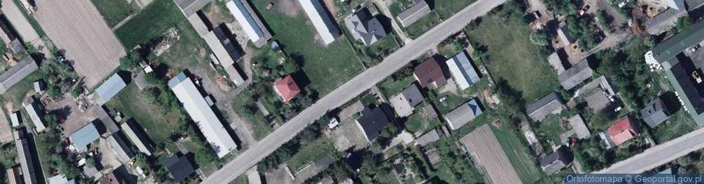 Zdjęcie satelitarne Gminny Ośrodek Pomocy Społecznej w Hannie