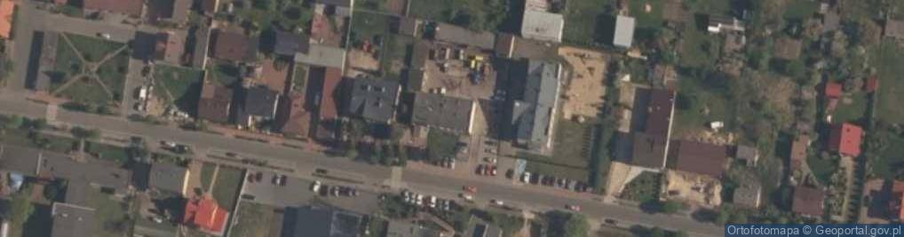 Zdjęcie satelitarne Gminny Ośrodek Pomocy Społecznej w Kiełczygłowie