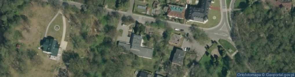 Zdjęcie satelitarne Gminny Ośrodek Pomocy Społecznej w Krupskim Młynie