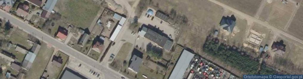 Zdjęcie satelitarne Gminny Ośrodek Pomocy Społecznej w Krypnie
