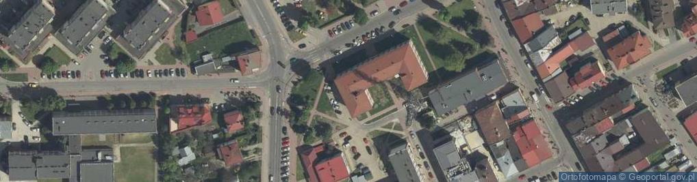Zdjęcie satelitarne Gminny Ośrodek Pomocy Społecznej w Lubaczowie