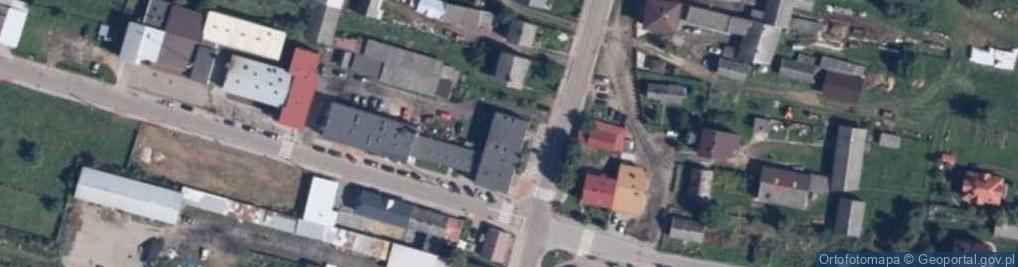 Zdjęcie satelitarne Gminny Ośrodek Pomocy Społecznej w Lutocinie