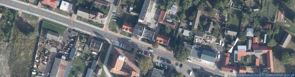 Zdjęcie satelitarne Gminny Ośrodek Pomocy Społecznej w Miedzichowie
