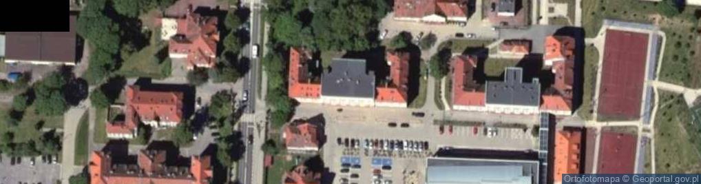 Zdjęcie satelitarne Gminny Ośrodek Pomocy Społecznej w Mrągowie