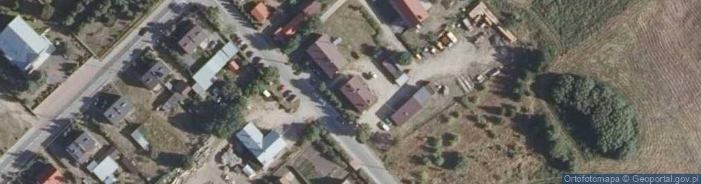 Zdjęcie satelitarne Gminny Ośrodek Pomocy Społecznej w Narewce