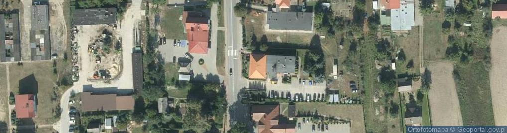 Zdjęcie satelitarne Gminny Ośrodek Pomocy Społecznej w Osiu