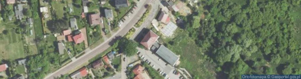 Zdjęcie satelitarne Gminny Ośrodek Pomocy Społecznej w Poczesnej