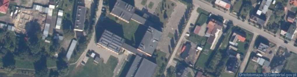 Zdjęcie satelitarne Gminny Ośrodek Pomocy Społecznej w Przechlewie