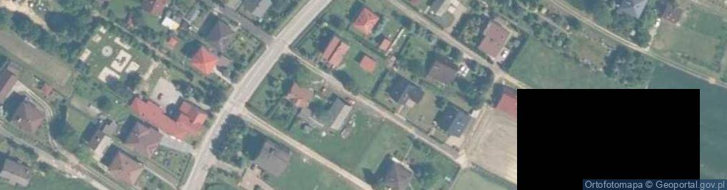 Zdjęcie satelitarne Gminny Ośrodek Pomocy Społecznej w Przeciszowie