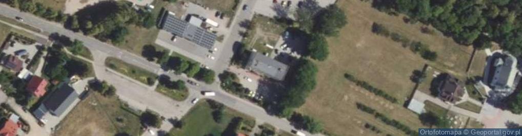 Zdjęcie satelitarne Gminny Ośrodek Pomocy Społecznej w Radzanowie