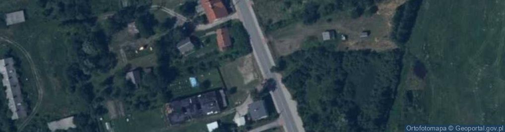 Zdjęcie satelitarne Gminny Ośrodek Pomocy Społecznej w Rychlikach