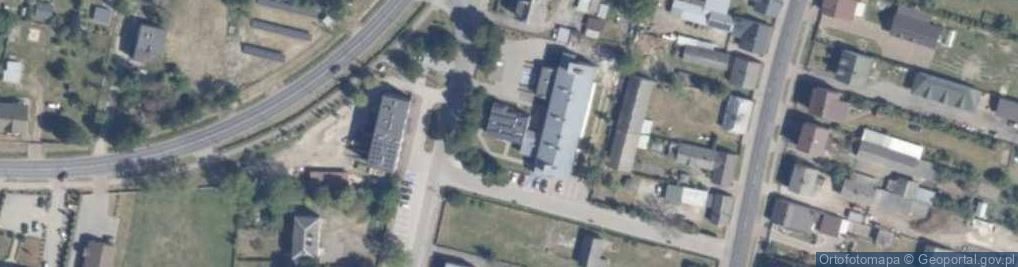 Zdjęcie satelitarne Gminny Ośrodek Pomocy Społecznej w Seceminie