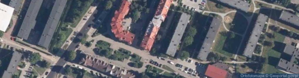 Zdjęcie satelitarne Gminny Ośrodek Pomocy Społecznej w Sierpcu