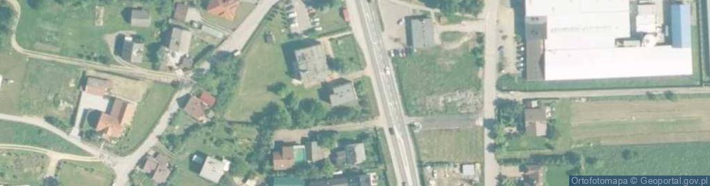 Zdjęcie satelitarne Gminny Ośrodek Pomocy Społecznej w Tomicach