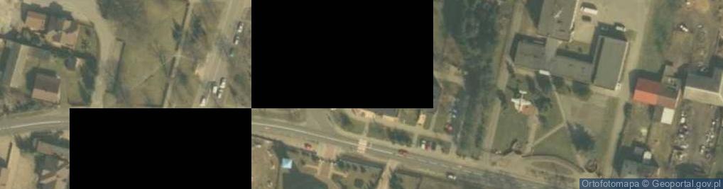 Zdjęcie satelitarne Gminny Ośrodek Pomocy Społecznej w Wartkowicach