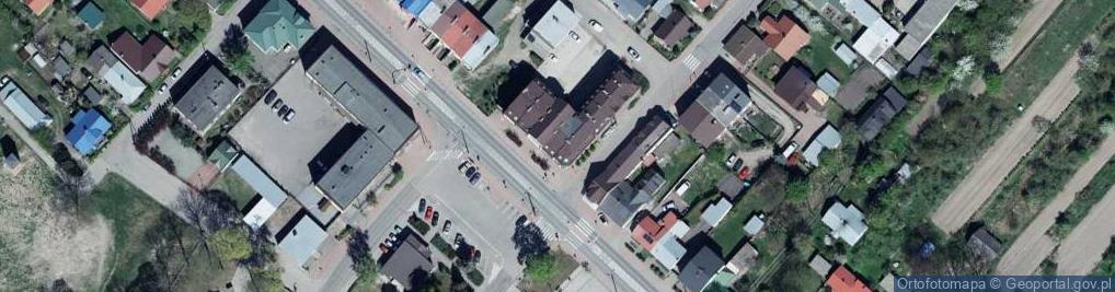 Zdjęcie satelitarne Gminny Ośrodek Pomocy Społecznej w Wisznicach
